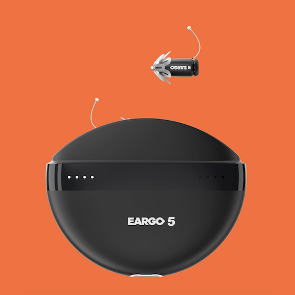 シーメンスEARGO 5 左耳＋右耳 [20-50 dB]、使用時間：10時間